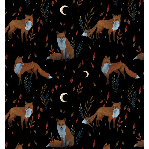 Fox Den All Over Print Pleated LongSkirt