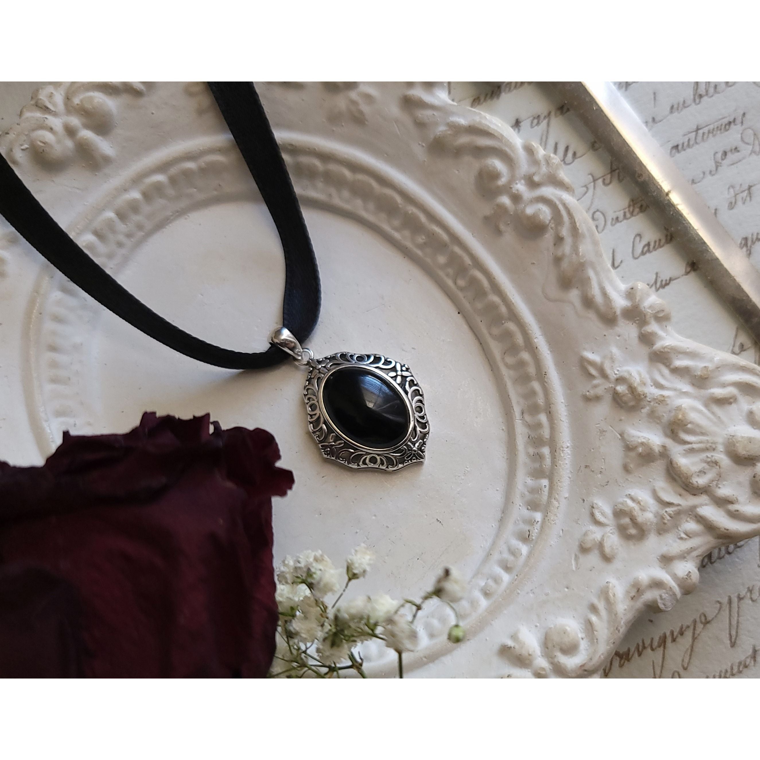 Satin Ribbon Choker Add On – Queen of Jackals