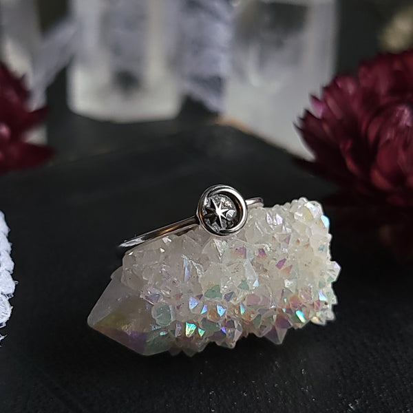Starlight Ring - Sterling Silver Star Ring