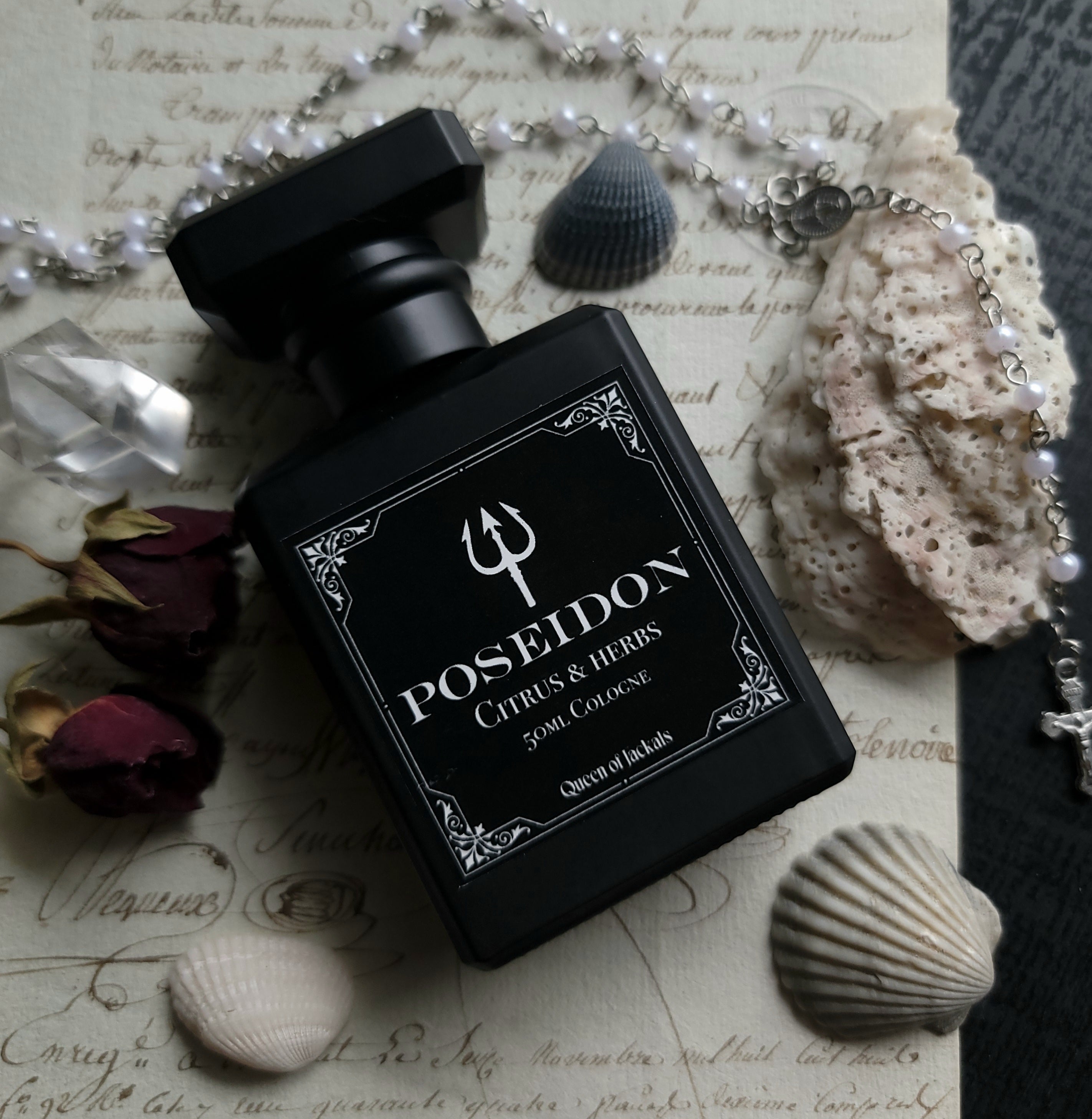 DARK WATER プレミアムエディション Poseidon - Cologne Bottle – Queen of Jackals