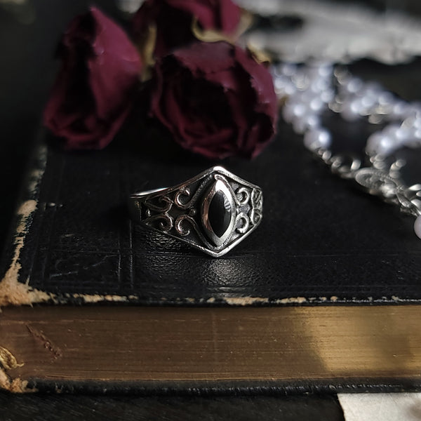 Rogue Agate Ring Sterling Silver