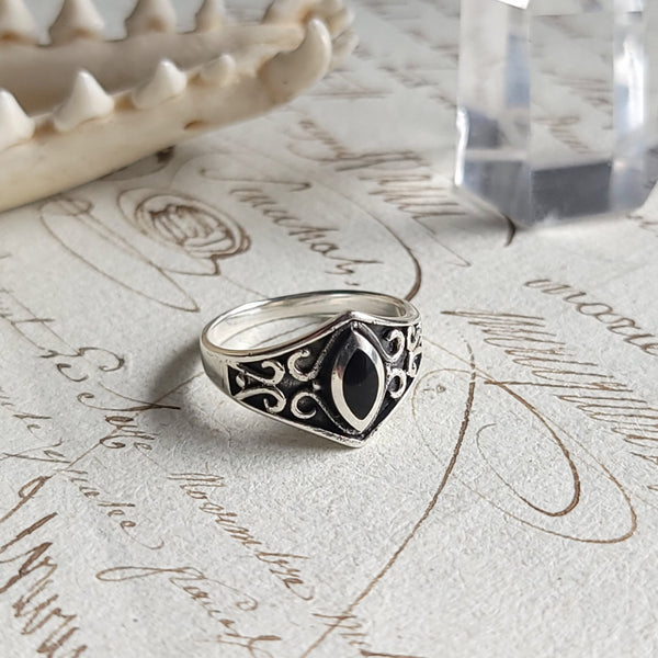 Rogue Agate Ring Sterling Silver