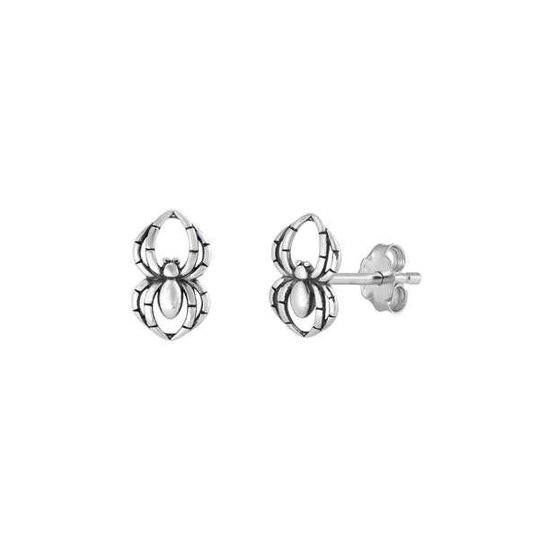 Spider Earrings - Sterling Silver