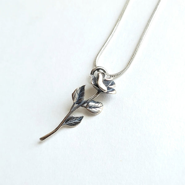 Rose Stem Necklace