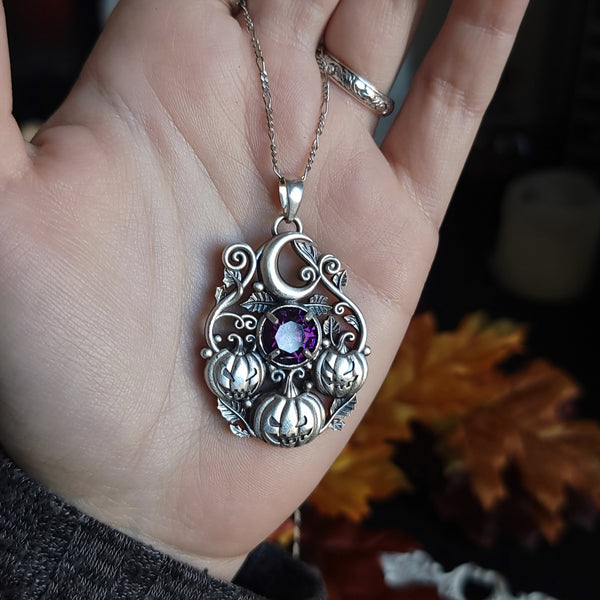 Jack o' Lantern Hollow - Sterling Silver