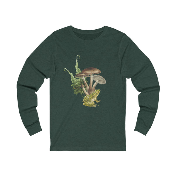 Petrichor - Frog and Mushroom Long Sleeve Shirt