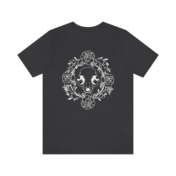 Cat Skull & Roses T-Shirt