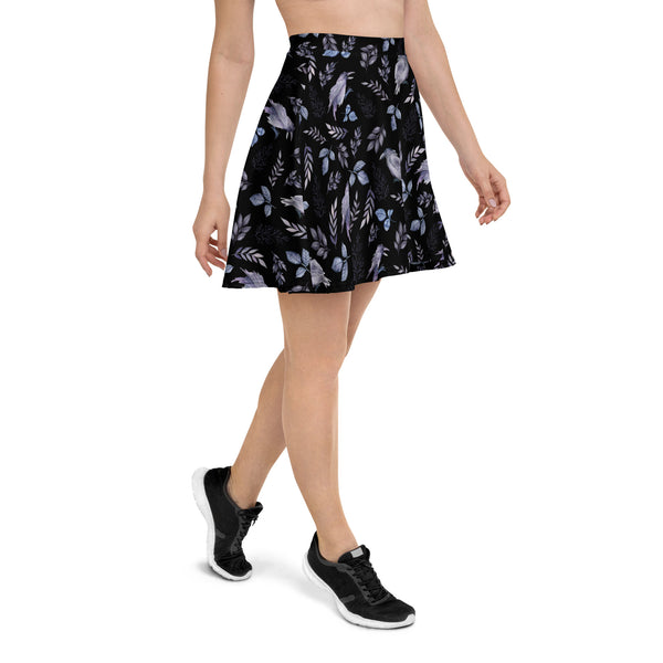 Crow Garden Skater Skirt