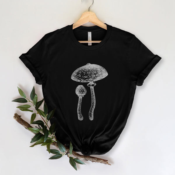 Amanita Mushroom Illustration T-Shirt