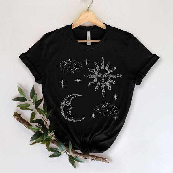 Celestial Alchemy - Sun and Moon T-Shirt