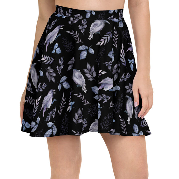 Crow Garden Skater Skirt