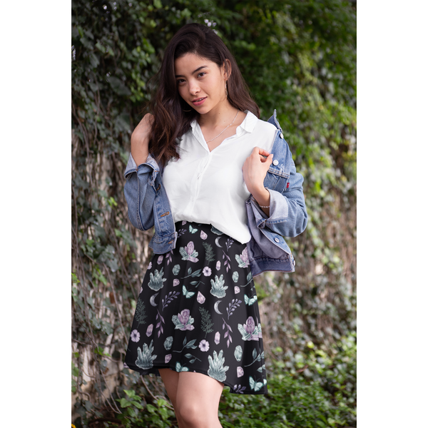 Crystal Collector Skater Skirt
